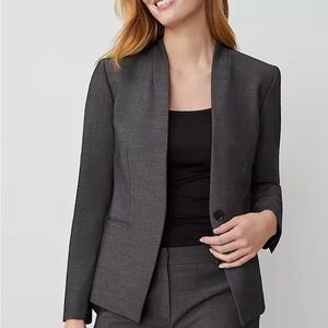 Ann Taylor Charcoal Blazer